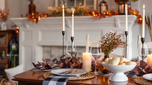 Autumn Ambiance: How to Style a Candlelit Fall Tablescape