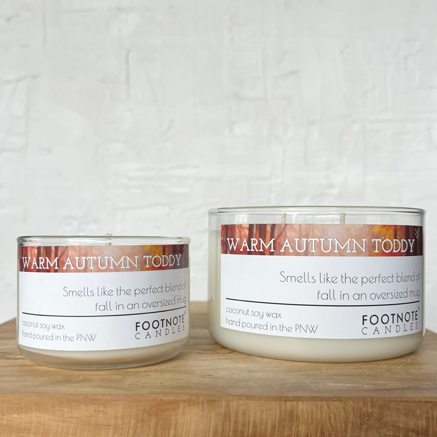 WARM AUTUMN TODDY CANDLE