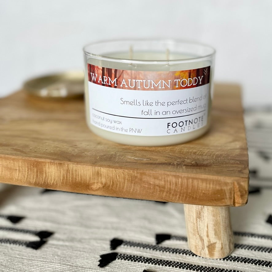 WARM AUTUMN TODDY CANDLE