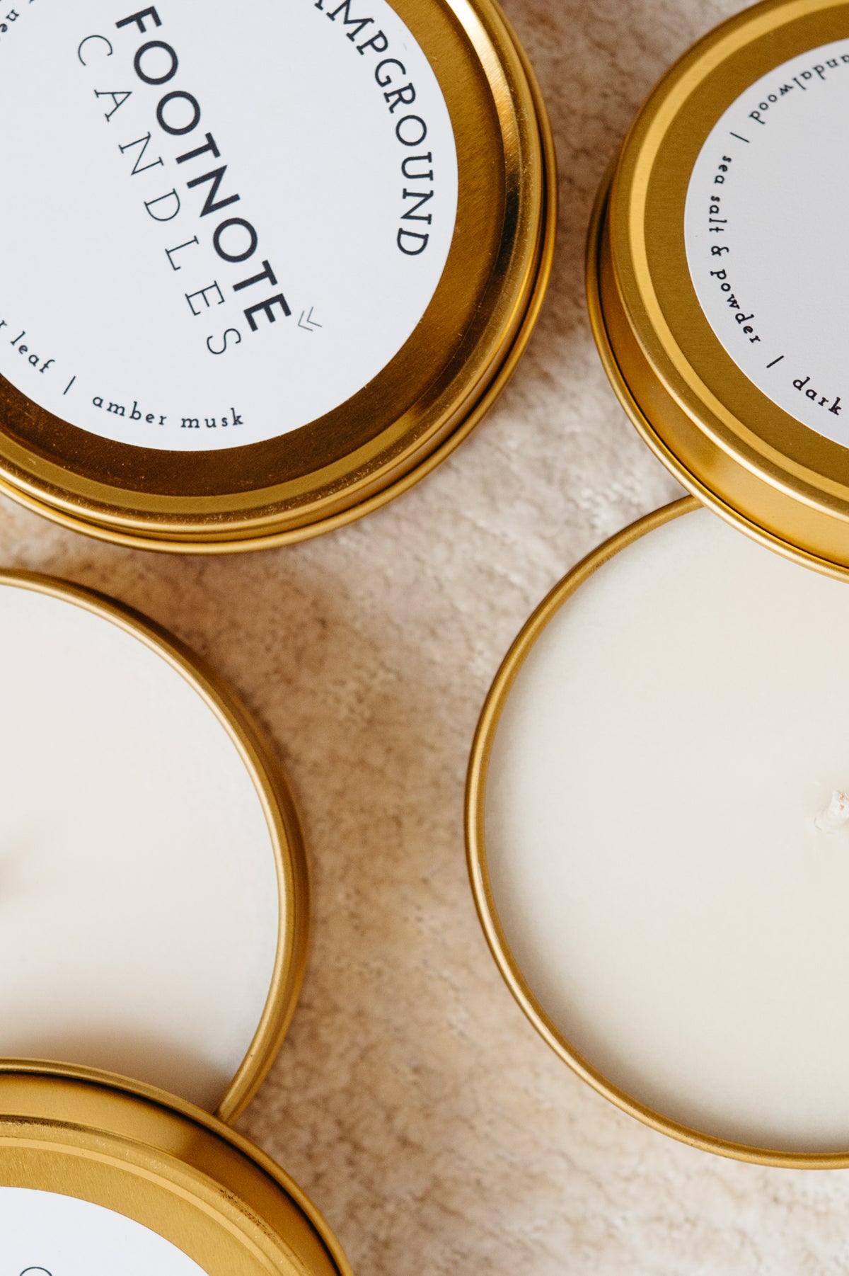 GOLD TRAVEL CANDLE