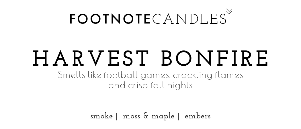 HARVEST BONFIRE CANDLE