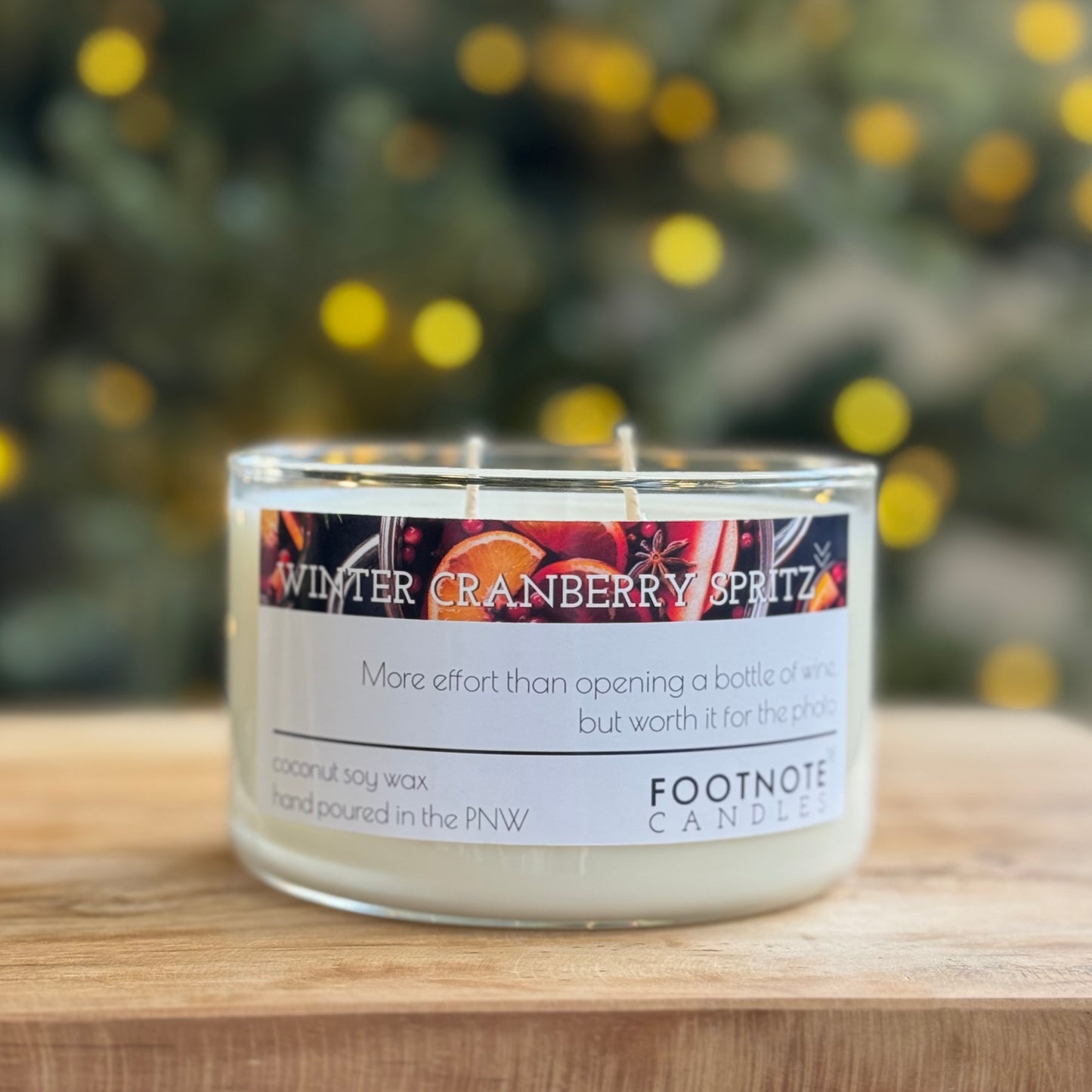 WINTER CRANBERRY SPRITZ CANDLE