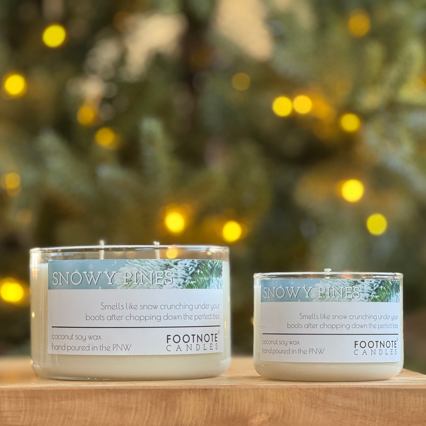 SNOWY PINES CANDLE