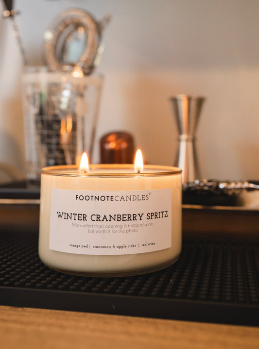 WINTER CRANBERRY SPRITZ CANDLE