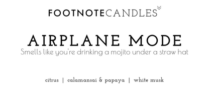 AIRPLANE MODE CANDLE