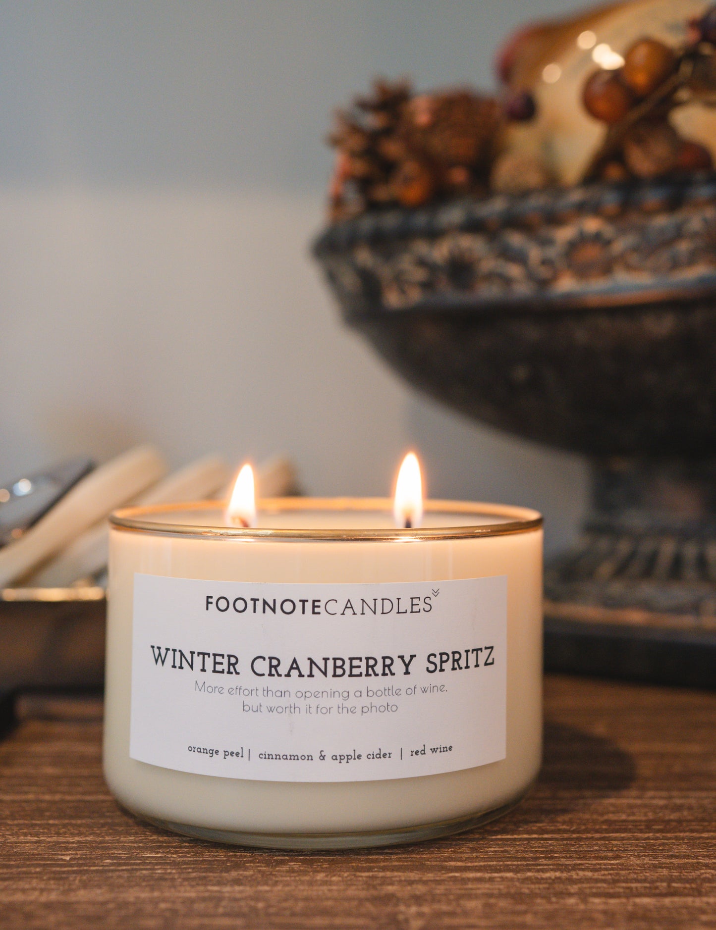 WINTER CRANBERRY SPRITZ CANDLE