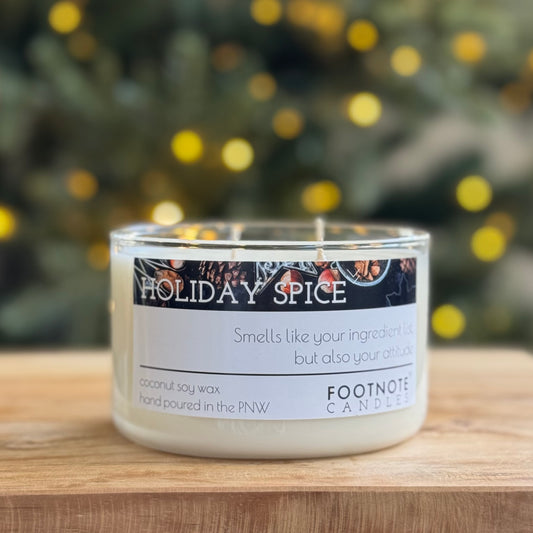 HOLIDAY SPICE CANDLE