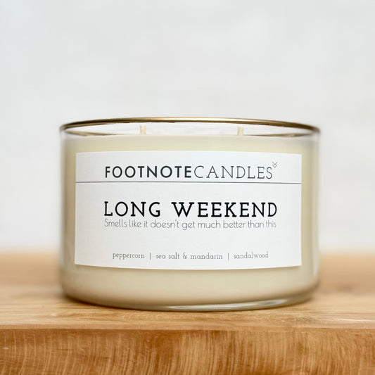 LONG WEEKEND CANDLE